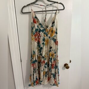 Maurice’s flowy halter back dress - perfect for vacation!!
